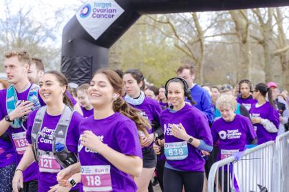 A group of runners taking part in Run 11 2024