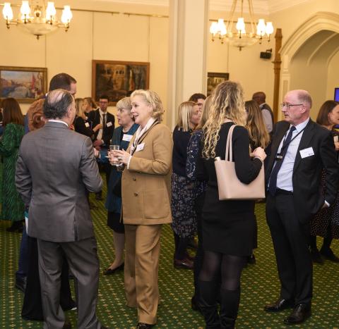 Campaigners and representatives at Westminster