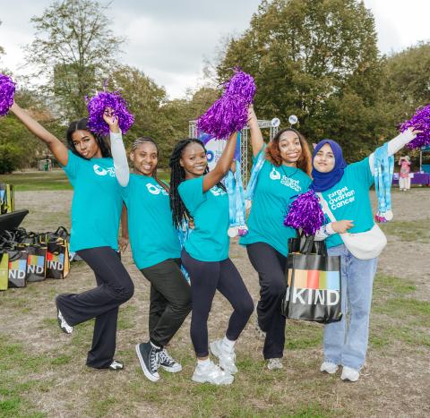 A group of student volunteers at Ovar-Dressed London 2026