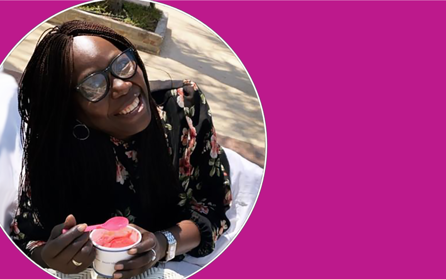Della, a woman with ovarian cancer