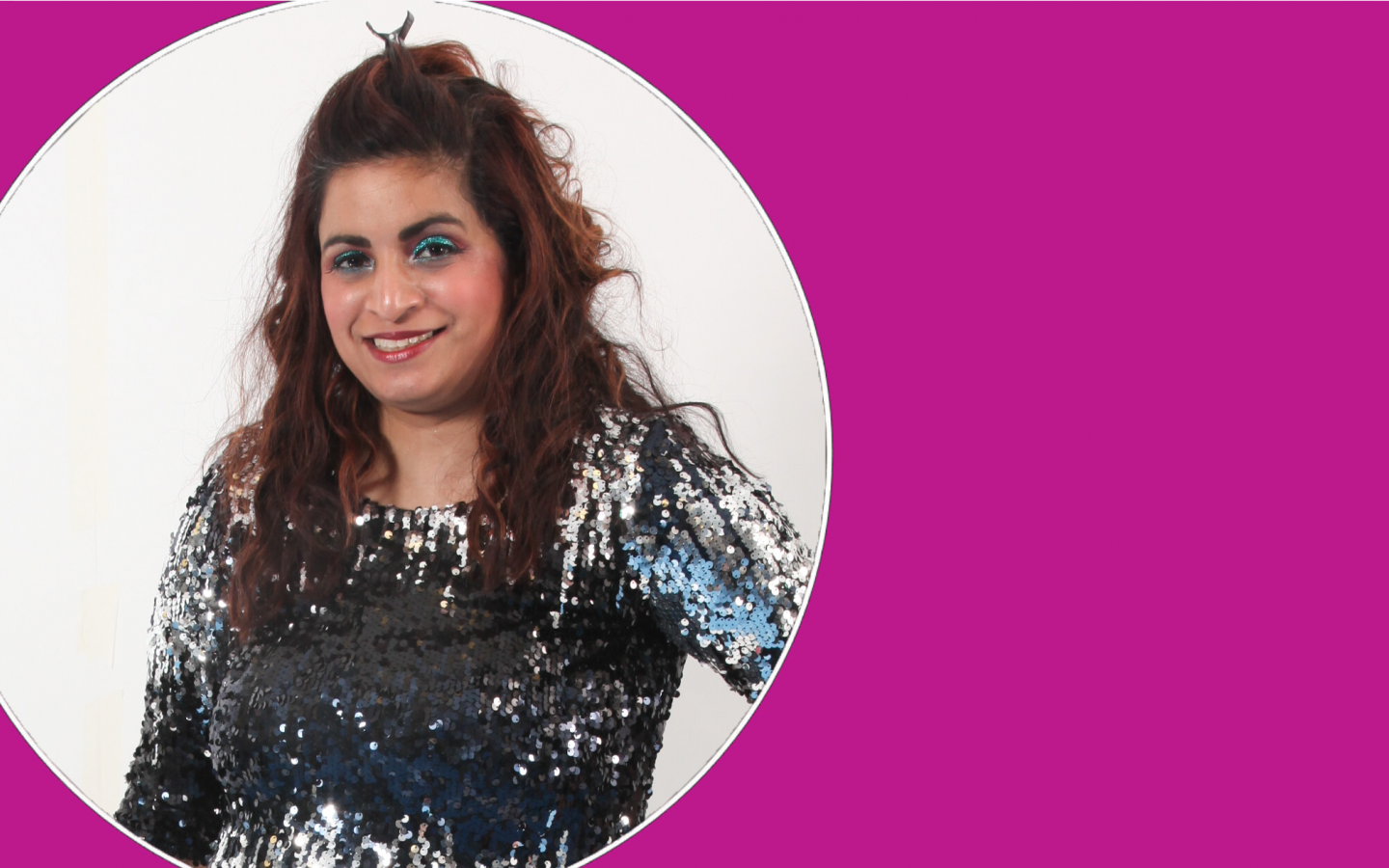Sunita, a woman with ovarian cancer