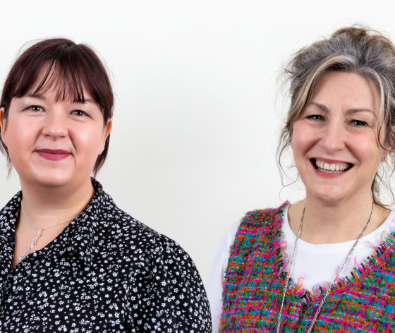 Rachel and Val Target Ovarian Cancer nurse advisers