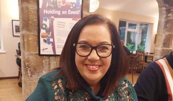 Tricia, a woman with ovarian cancer who shared her story with Target Ovarian Cancer