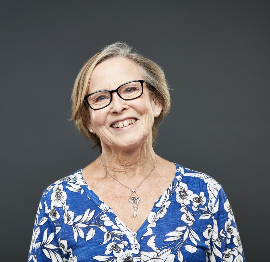 Pauline, a woman who shared her story with Target Ovarian Cancer