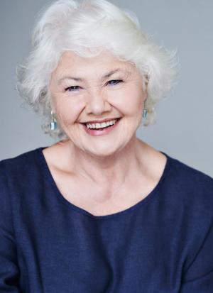 A headshot image of actress Annette Badland