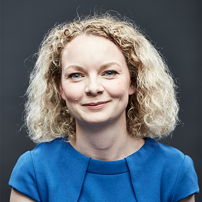 Ovarian cancer researcher, Dr Liz Moore