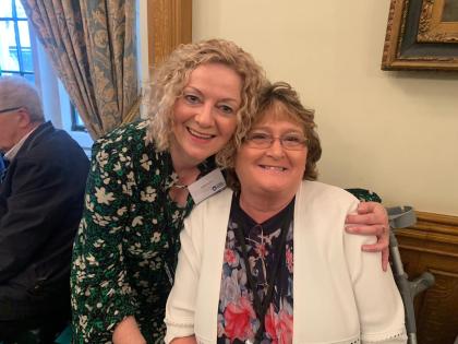 Diane smiling at our Pathfinder event in Westminster