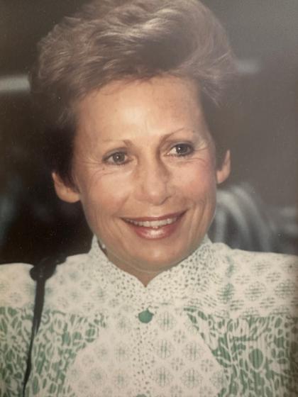 A picture of Ali's Aunt Carole